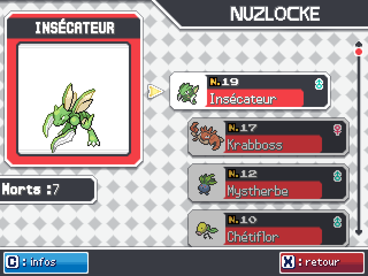 Nuzlocke Graveyard